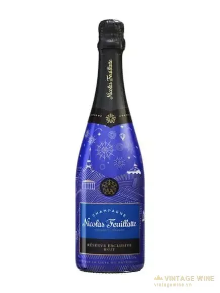Rượu Champagne Nicolas Feuillatte Reserve Brut - Blue