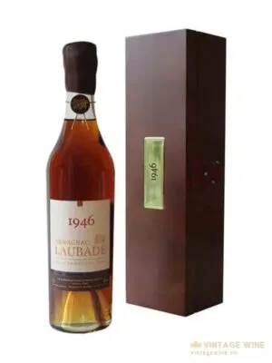 Rượu Chateau Laubade Bas Armagnac 1946 – Pháp, 500ml