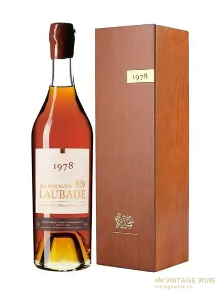 Rượu Chateau Laubade Bas Armagnac 1978