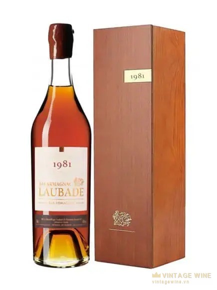 Rượu Chateau Laubade Bas Armagnac 1981