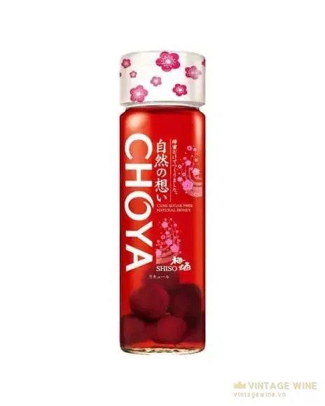 Rượu Choya Natural Shiso 325ml