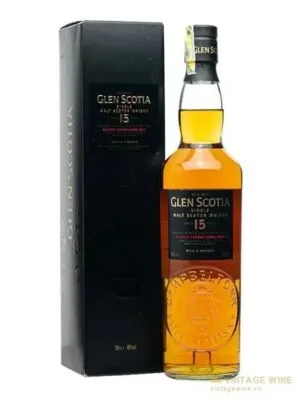 Rượu Glen Scotia 15 năm – single Malt Scotch, Campbeltown, Scotland, 700ml