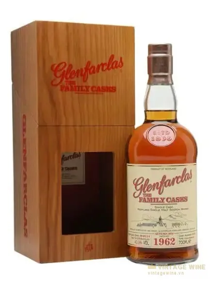 Rượu Glenfarclas 1962