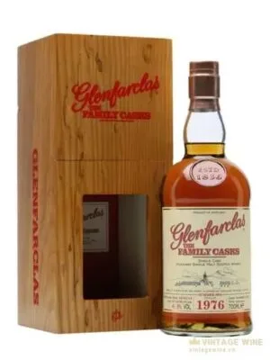 Rượu Glenfarclas 1976 – single Malt Scotch, Speyside, Scotland, 700ml