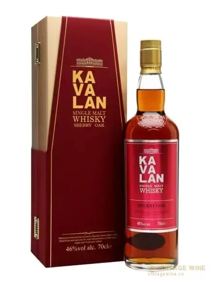 Rượu Kavalan Sherry Oak Single Malt Whisky Đài Loan