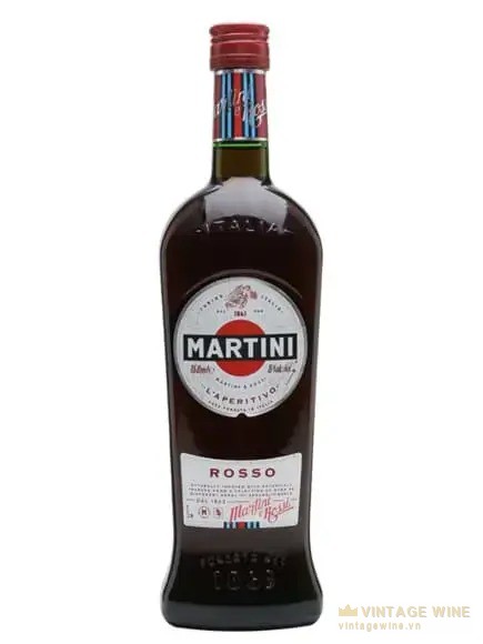 Chai Martini Rosso vermouth màu nâu đỏ