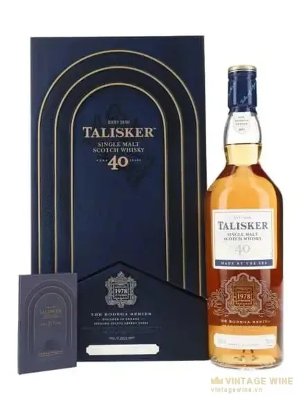 Rượu Talisker 1978 - 40 năm
