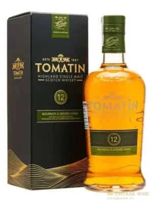 Rượu Tomatin 12 năm – single Malt Scotch, Highland, Scotland, 700ml