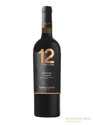 Rượu vang 12 E Mezzo Primitivo