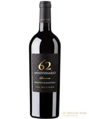 Rượu Vang 62 Anniversario