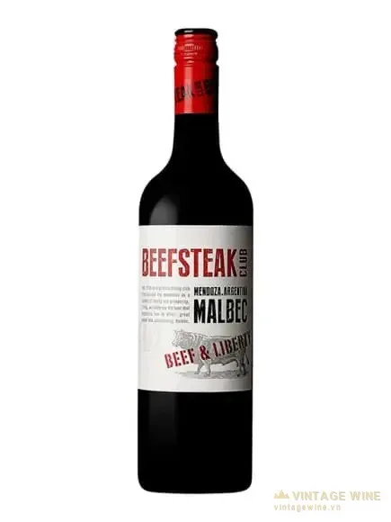 Rượu vang Beefsteak Club Beef & Liberty Malbec