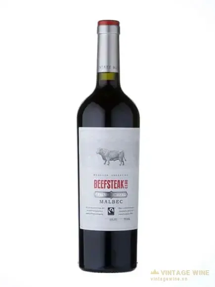 Rượu vang Beefsteak Club Estate Bottled Malbec