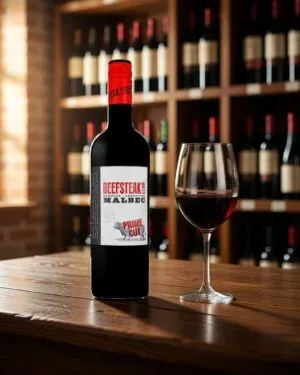 Rượu vang Beefsteak Club Prime Cut Malbec – ảnh bối cảnh