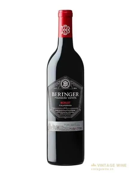 Rượu vang Beringer Founder's Estate Merlot