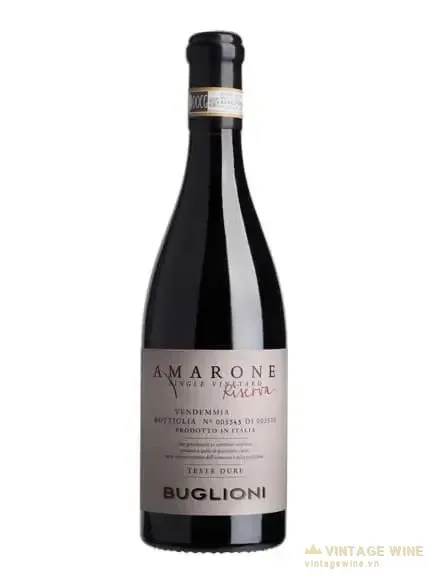 Rượu vang Buglioni Amarone Riserva Teste Dure