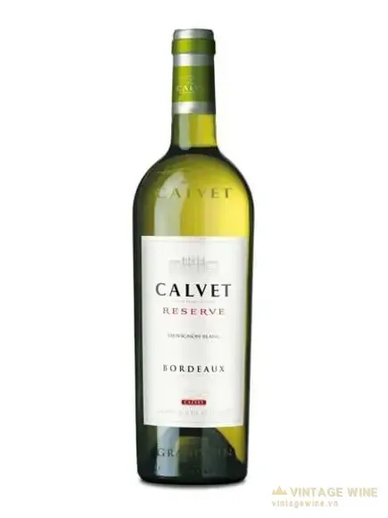 Rượu vang Calvet Reserve Sauvignon Blanc - Bordeaux