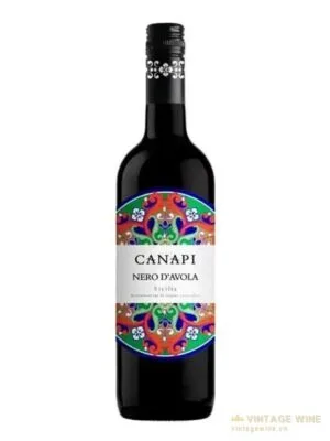 Rượu vang Canapi Nero d'Avola