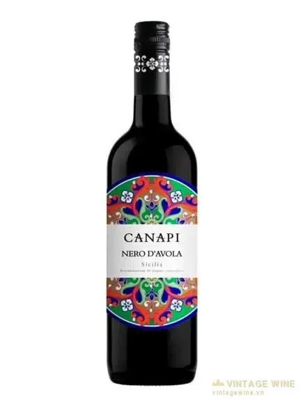 Rượu vang Canapi Nero d'Avola