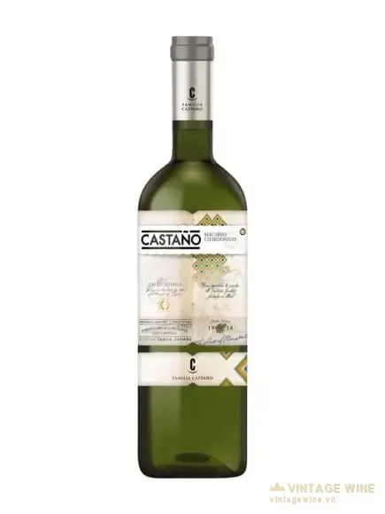 Rượu vang Castano Macabeo Chardonnay