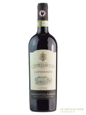 Rượu vang Castelvecchi Chianti Classico Capotondo