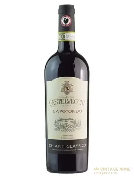Rượu vang Castelvecchi Chianti Classico Capotondo