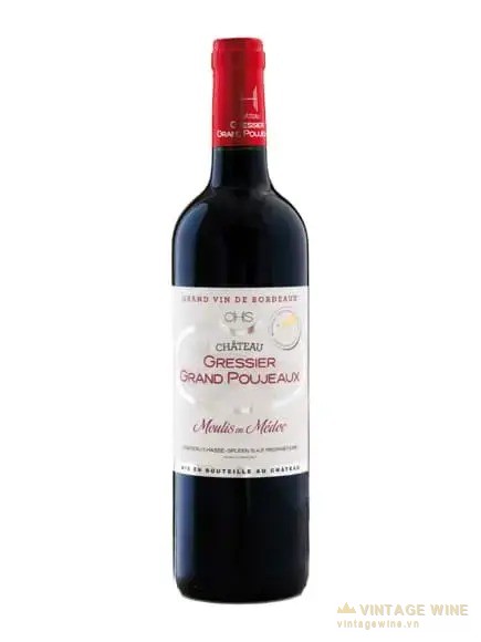 Rượu vang Chateau Gressier Grand Poujeaux