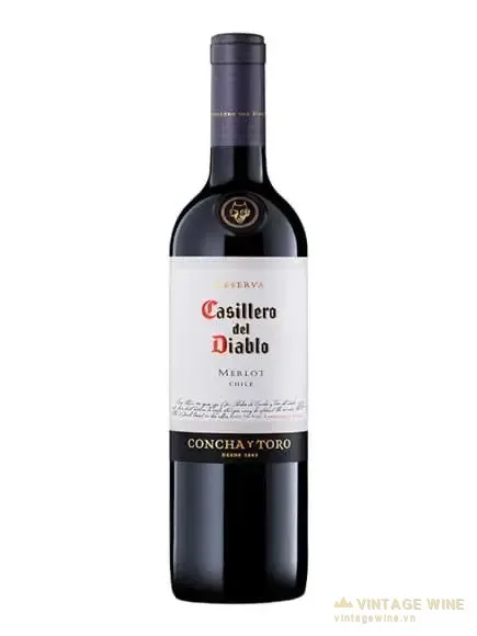 Rượu vang Concha Y Toro Casillero Del Diablo Reserva Merlot