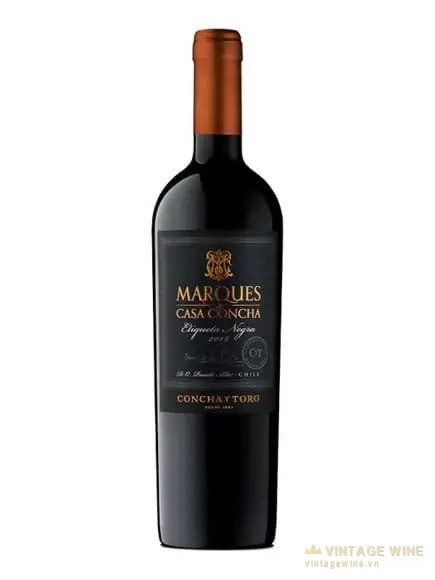 Chai Marques de Casa Concha Etiqueta Negra nhãn đen