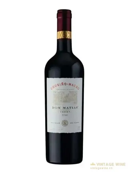 Rượu vang Cousino Macul Don Matias Reserva Syrah