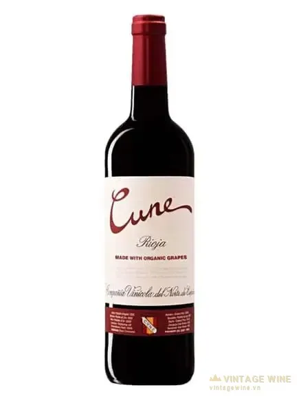 Rượu vang Cune Organic