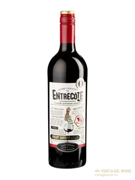 Rượu vang Entrecote Melot Cabernet Syrah