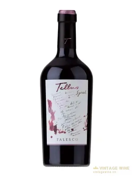 Rượu vang Falesco Tellus Syrah