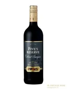 Rượu vang Five's Reserve Cabernet Sauvignon