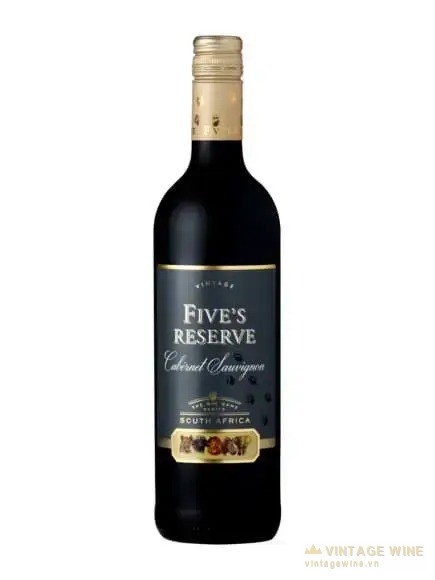 Rượu vang Five's Reserve Cabernet Sauvignon