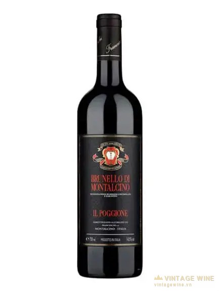Chai Il Poggione Brunello di Montalcino, vang đỏ Ý tầm giá 2 đến 5 triệu
