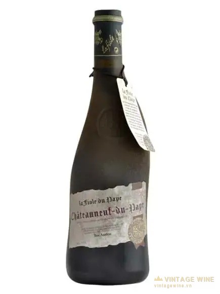 Chai rượu vang La Fiole du Pape dáng vẹo 1.5L để bày Tết