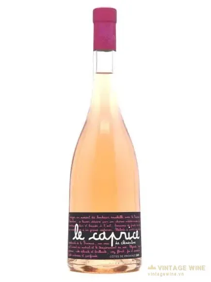Rượu vang Le Caprice de Clementine Rose