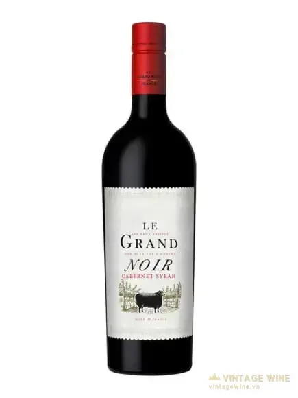 Rượu vang Le Grand Noir Cabernet Syrah