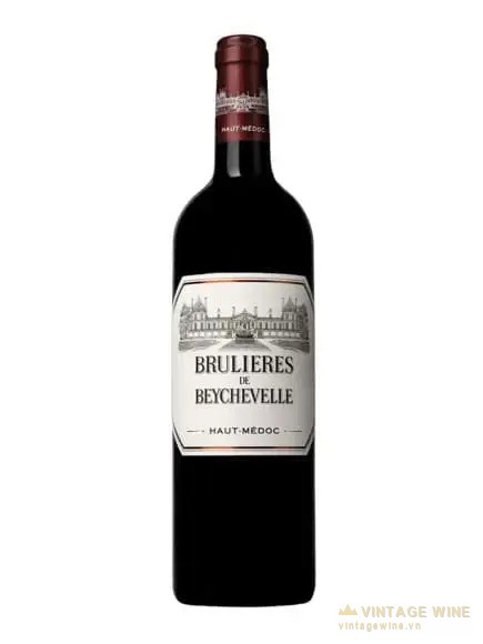Rượu vang Les Brulieres de Beychevelle, rượu chateau Haut-Médoc của đội Château Beychevelle