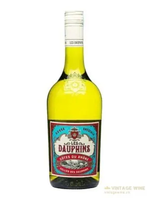 Rượu vang Les Dauphins Cotes Du Rhone Blanc