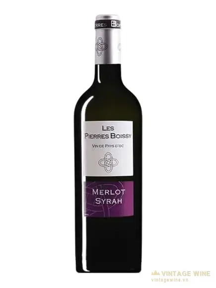 Rượu vang Les Pierres Boissy Syrah Merlot