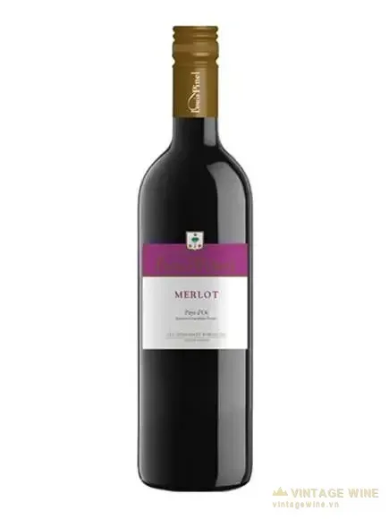 Rượu vang Louis Pinel Merlot IGP