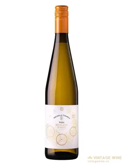 Chai vang ngọt Michele Chiarlo Palas Moscato d'Asti làm quà tặng cô giáo 20/11