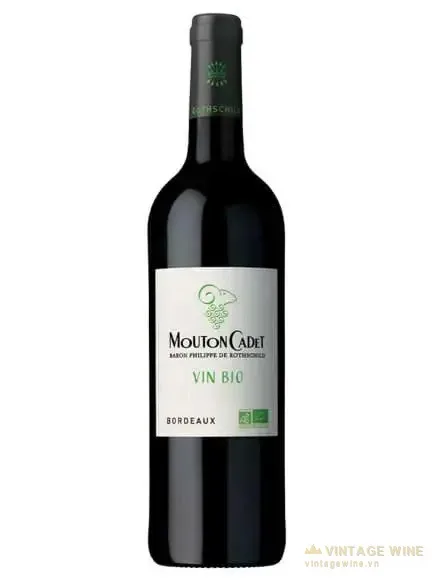 Rượu vang Mouton Cadet Bordeaux Organic