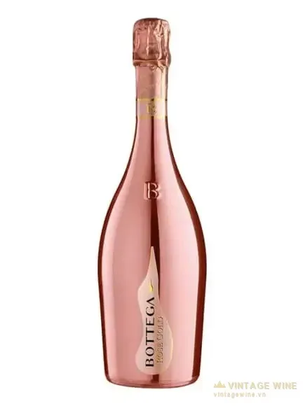 Rượu vang nổ Bottega Rose Gold