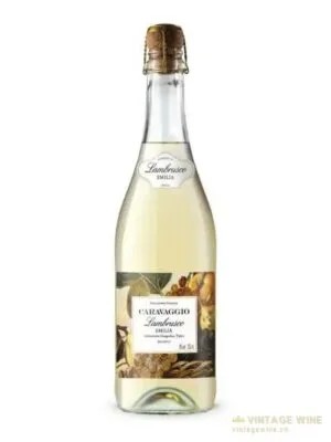 Rượu vang nổ Caravaggio Lambrusco Emilia Amabile Bianco