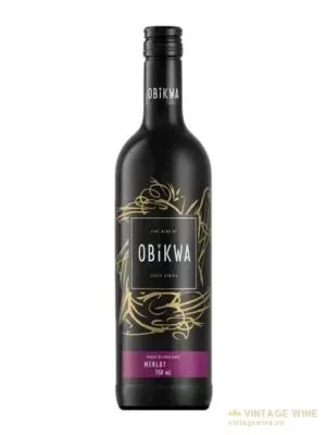 Rượu vang Obikwa Merlot