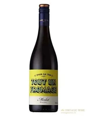 Rượu vang Pour Le Vin Tout un Fromage Merlot