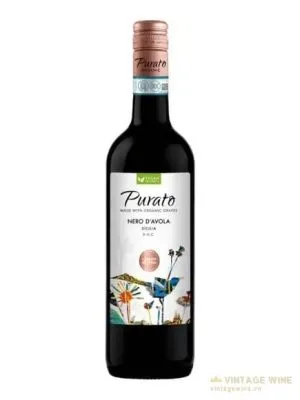 Rượu vang Purato Nero d'Avola Organic DOC