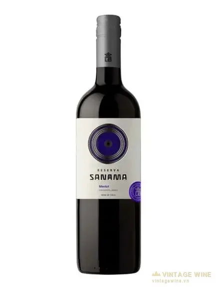 Rượu vang Sanama Reserva Merlot